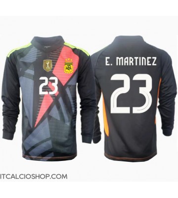 Argentina Emiliano Martinez #23 Portiere Prima Maglia Copa America 2024 Manica Lunga